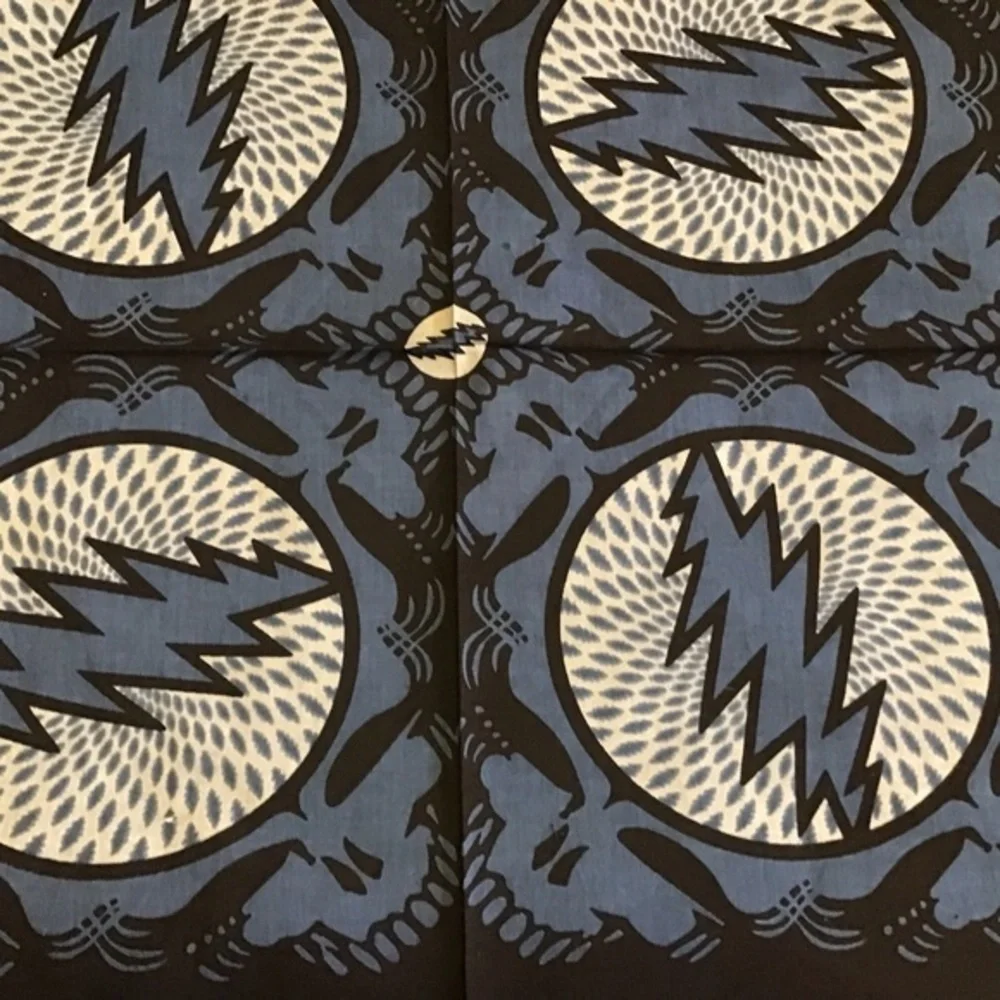 Blue steal your face bandana NWT